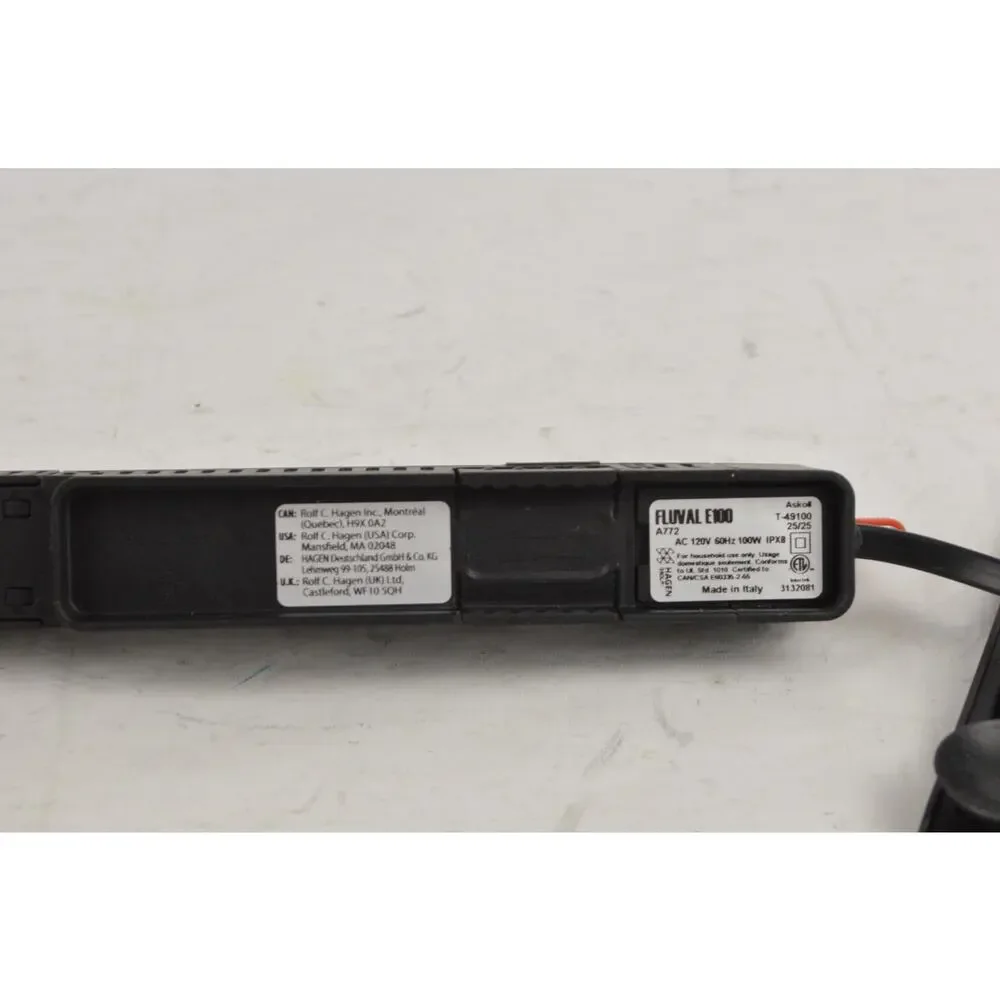 Fluval E100 Electronic Aquarium Heater 100W Fish Tank Submersible Accessories